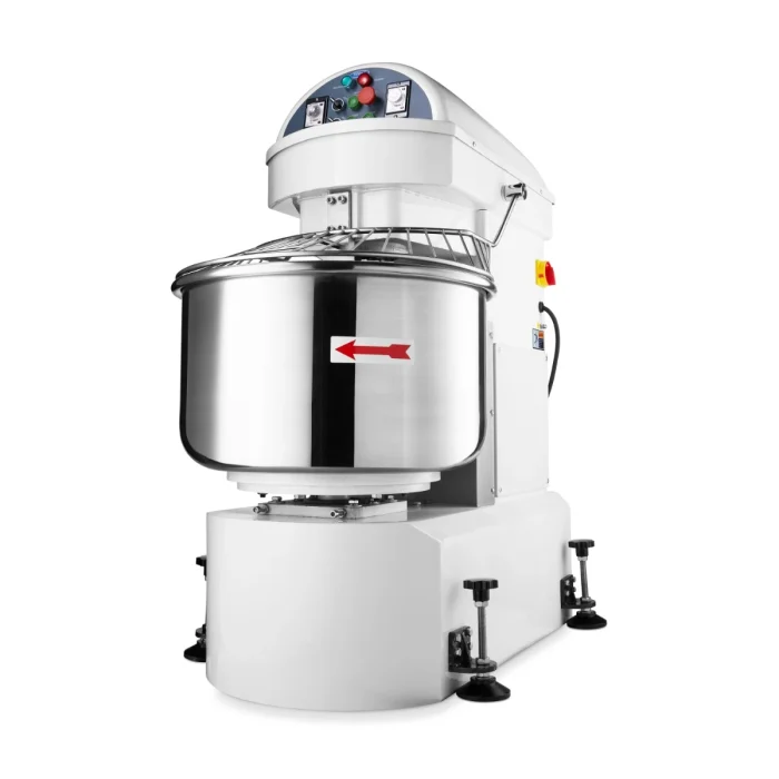 Gastro Teigmischer - 100 l - 64 kg Teig - 2 Geschwindigkeiten - 400 V – Bild 1