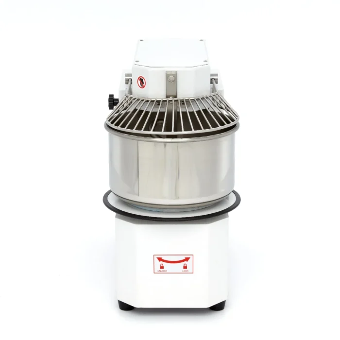 Gastro Teigmischer - 20 l - 12 kg Teig - 2 Geschwindigkeiten - Abnehmbare Schüssel – Bild 2