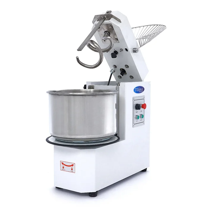 Gastro Teigmischer - 30 l - 18 kg Teig - 2 Geschwindigkeiten - Abnehmbare Schüssel – Bild 5