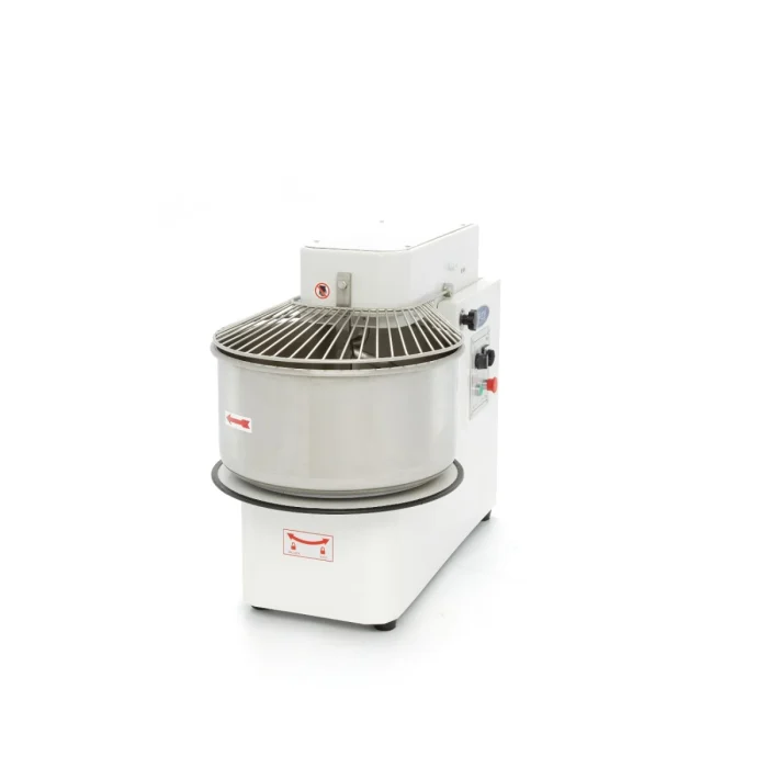 Gastro Teigmischer - 50 l - 30 kg Teig - 2 Geschwindigkeiten - Abnehmbare Schüssel - 400 V – Bild 1