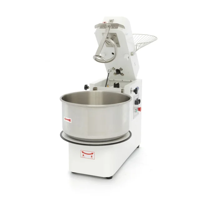 Gastro Teigmischer - 50 l - 30 kg Teig - 2 Geschwindigkeiten - Abnehmbare Schüssel - 400 V – Bild 2
