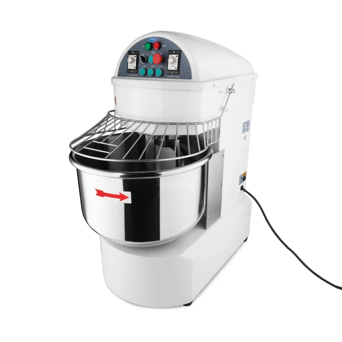 Gastro Teigmischer - 75 l - 48 kg Teig - 2 Geschwindigkeiten – Bild 7