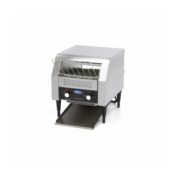 Gastro Toaster - Förderer - 300 Scheiben/H - Einstellbare Geschwindigkeit - inkl. Krümelschale – Bild 1