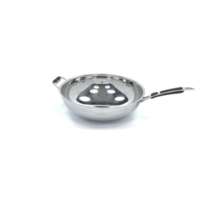 Gastro Wok Pan - Ø36 cm - Edelstahl - Induktion – Bild 1