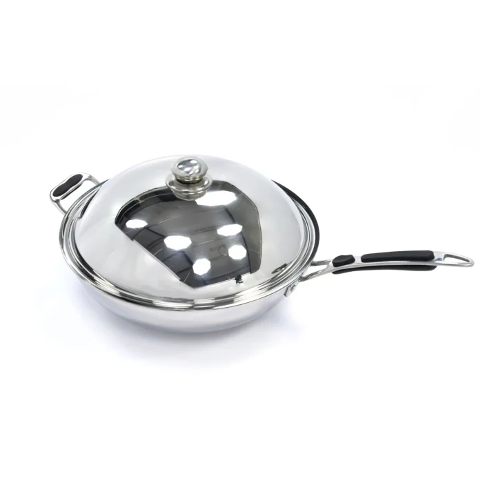 Gastro Wok Pan - Ø36 cm - Edelstahl - Induktion – Bild 7