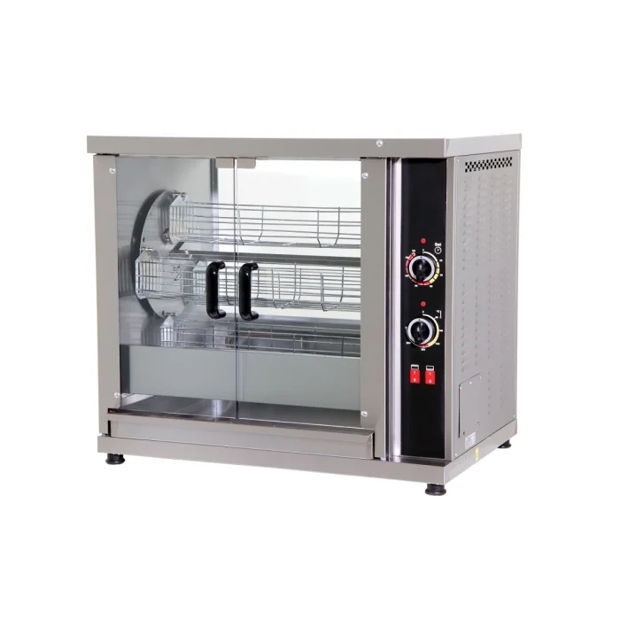 HÄHNCHENGRILL ELEKTRO 4 KORBE – Bild 2