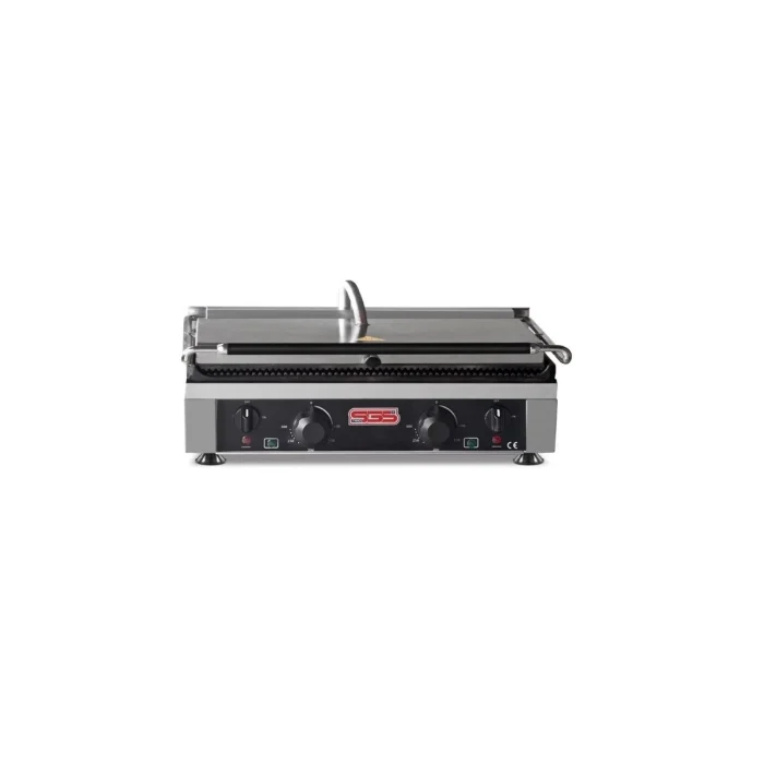 Kontaktgril / Oben-Unten gegrillt / 3+3 kW / 40x60 cm / 230 V – Bild 1