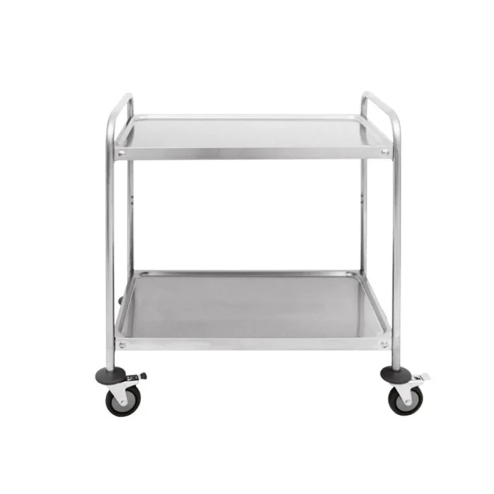 Servierwagen, 2 Ebenen, 100x60x94 – Bild 1