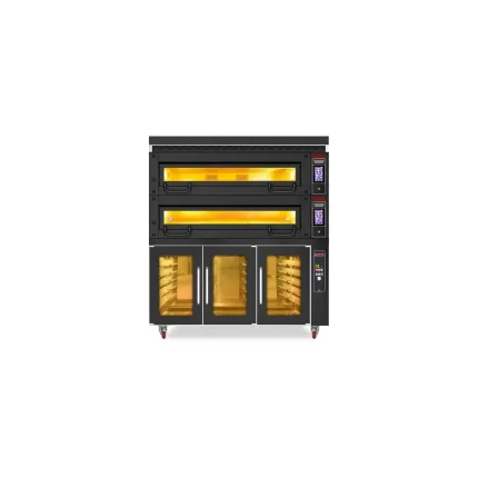 SGS Bäckerei-& Konditoreiofen - 2 Backkammer mit Gärschrank und Haube