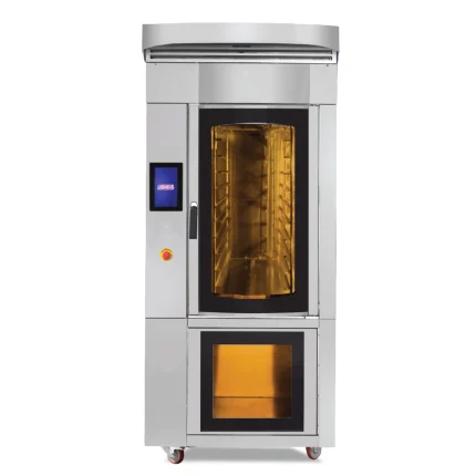 SGS Rotierender Bäckerei Heißluftofen mit Gärschrank - 10 x EN 40x60