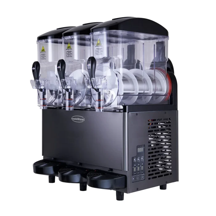 Slush-Maschine - 3 x 12 Liter - Schwarz – Bild 1