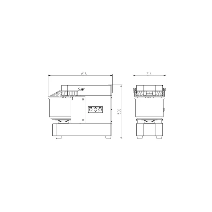 TEIGMASCHINE 10L – Bild 2