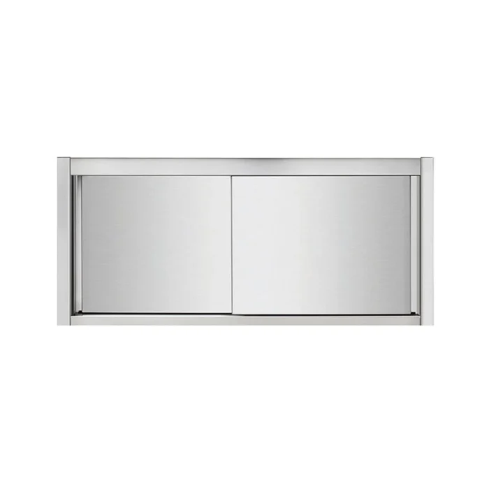 Wandhängeschrank aus Edelstahl, 100 x 40, mit Tür – Bild 1
