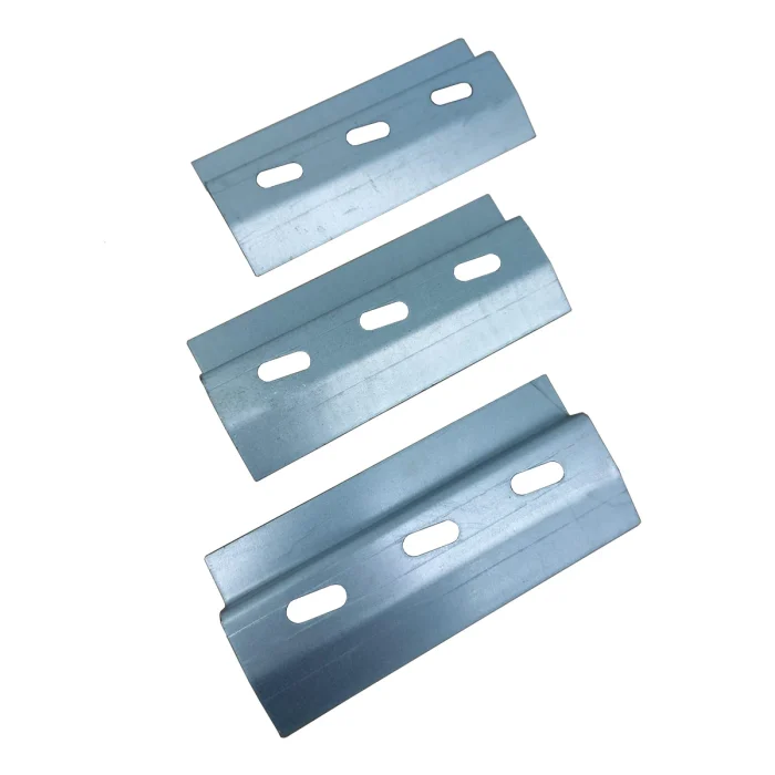 Wandhängeschrank aus Edelstahl, 200 x 40, mit Tür – Bild 2